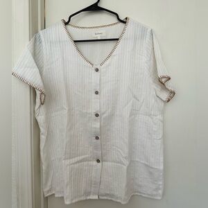 White Bohme Top